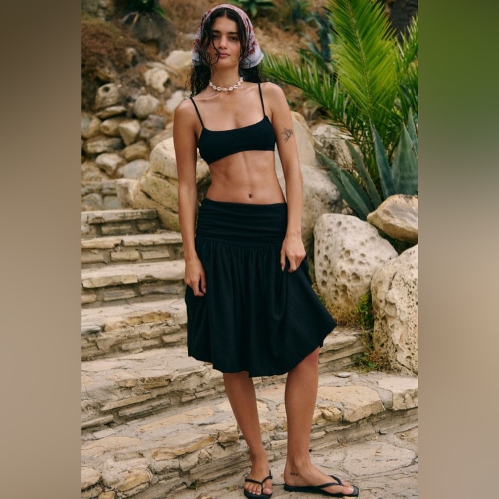 FREE PEOPLE Asia Convertible Mini DRESS - Picture 4 of 4